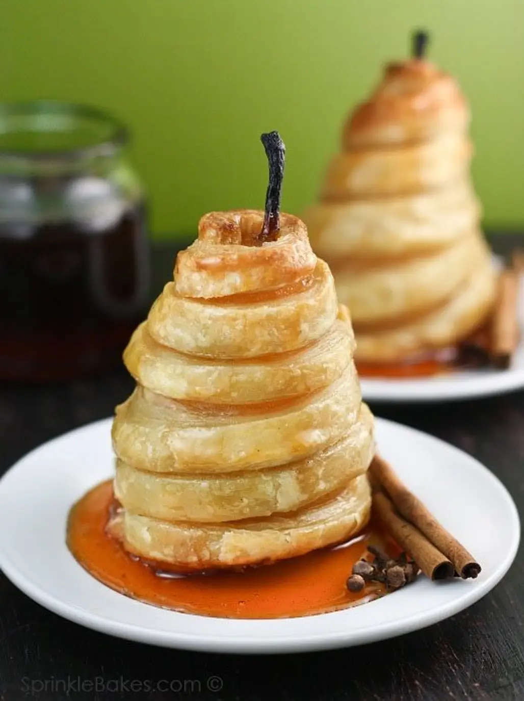 HONEYED PEARS in PUFF PASTRY