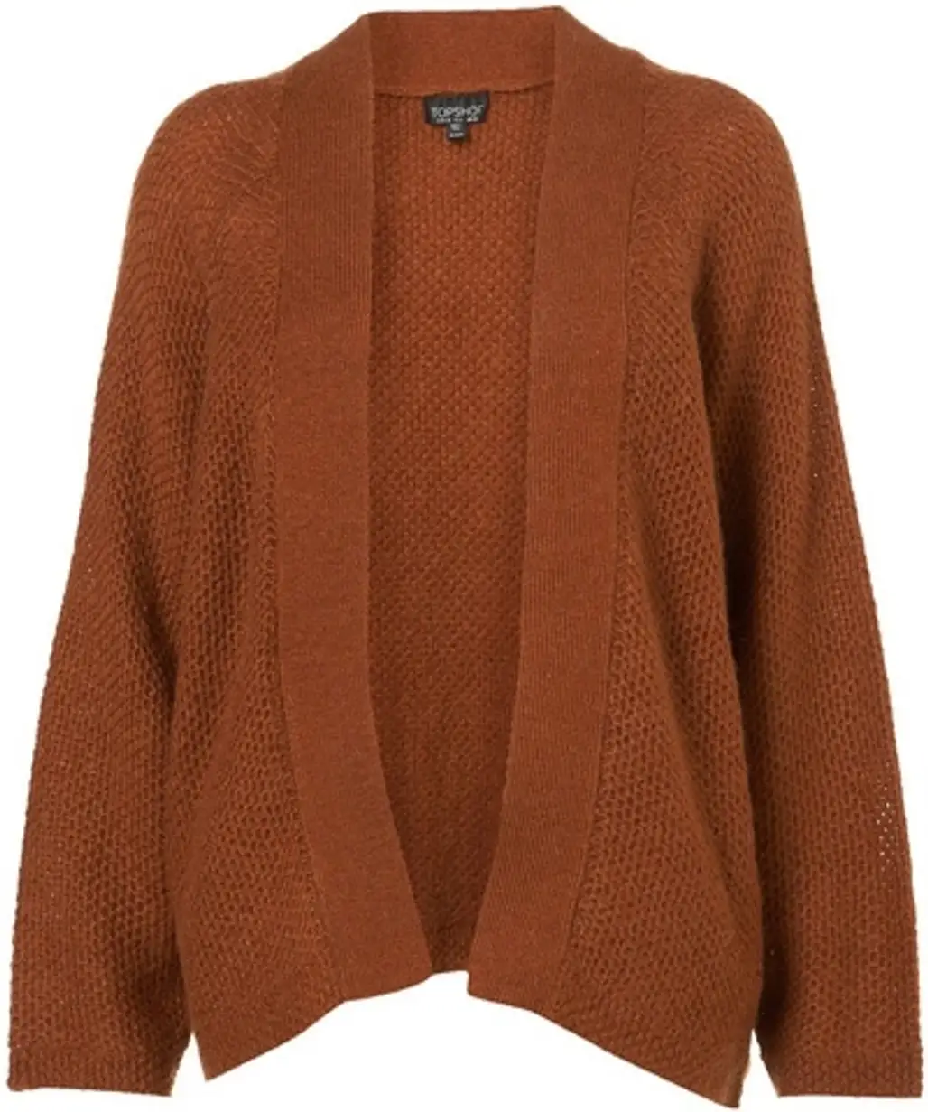 Topshop Knitted Mohair Cardigan