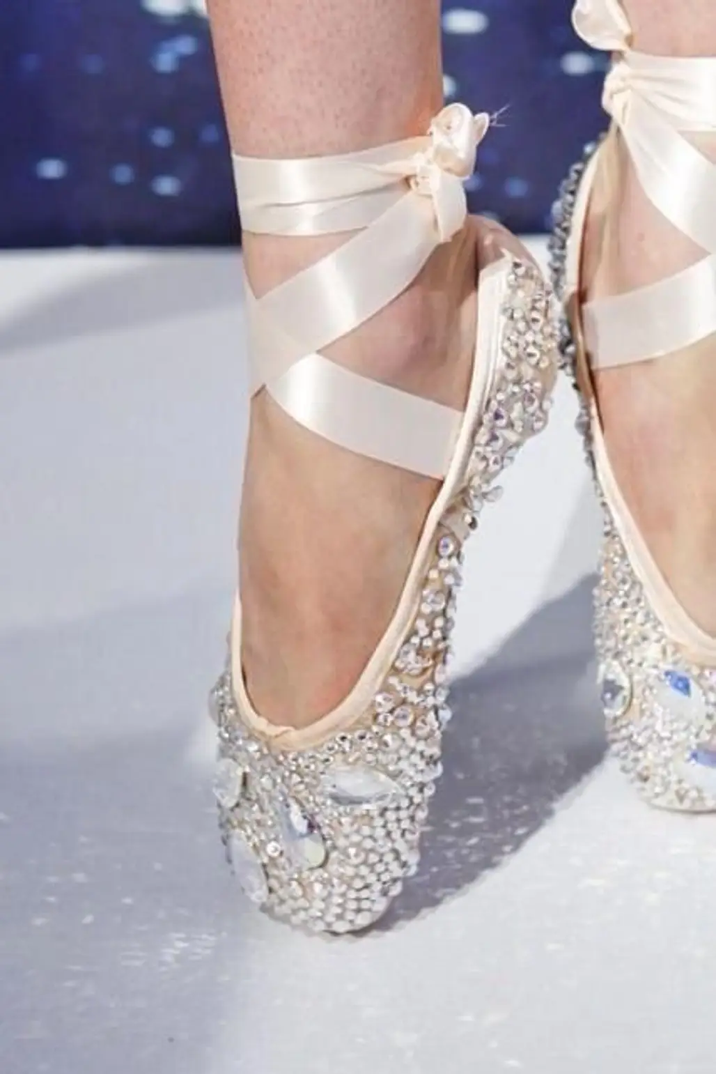 Swarovski Crystal Ballerina Shoes