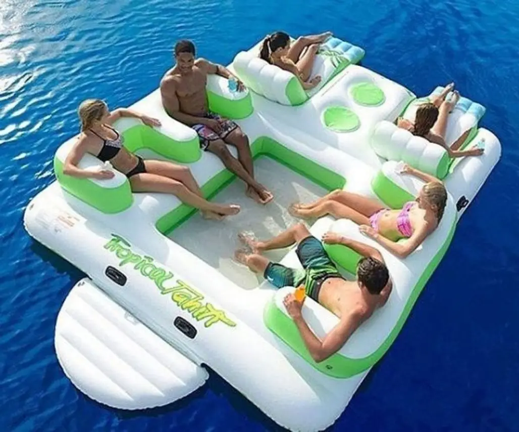 Huge Inflatable Floating Island