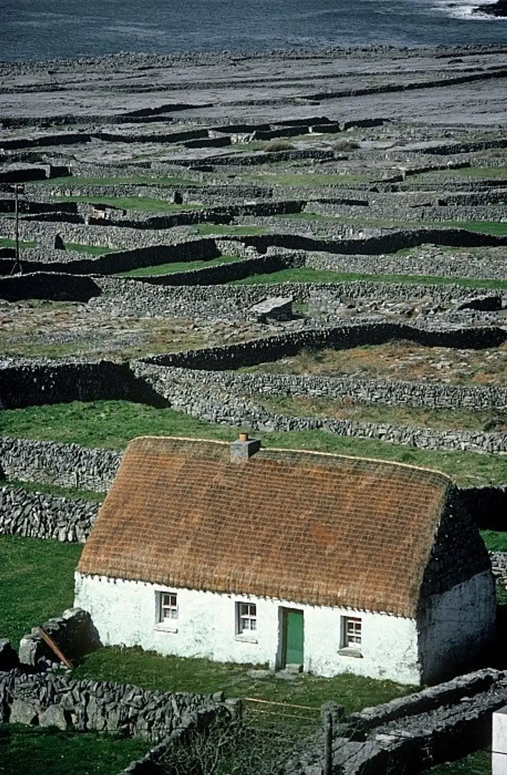 Cottage, Inishmaan, Aran Islands, County Galway
