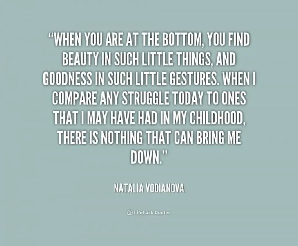 Natalia Vodianova on Life Lessons