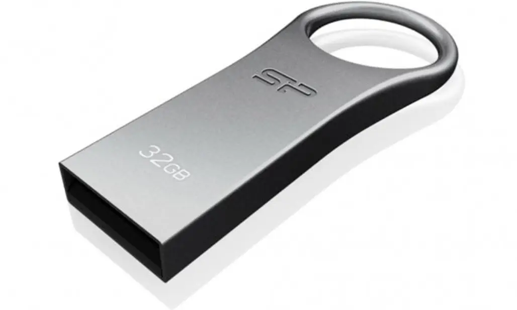 Firma ZN 32GB USB 2.0 Flash Drive, Silver Gray