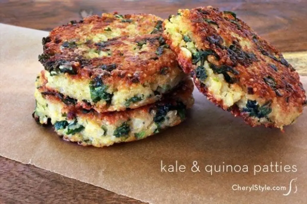 Healthy Kale Quinoa Patties