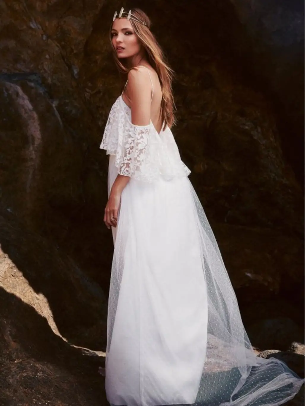wedding dress, dress, white, clothing, bridal accessory,
