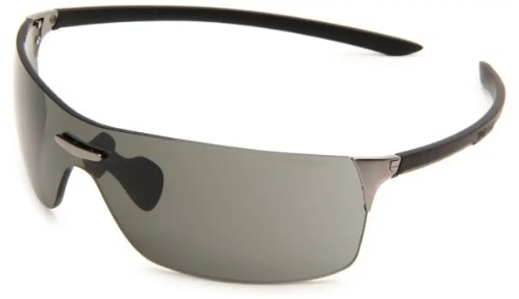 Squadra Sport Sunglasses, Black Frame/Grey Lens, One Size