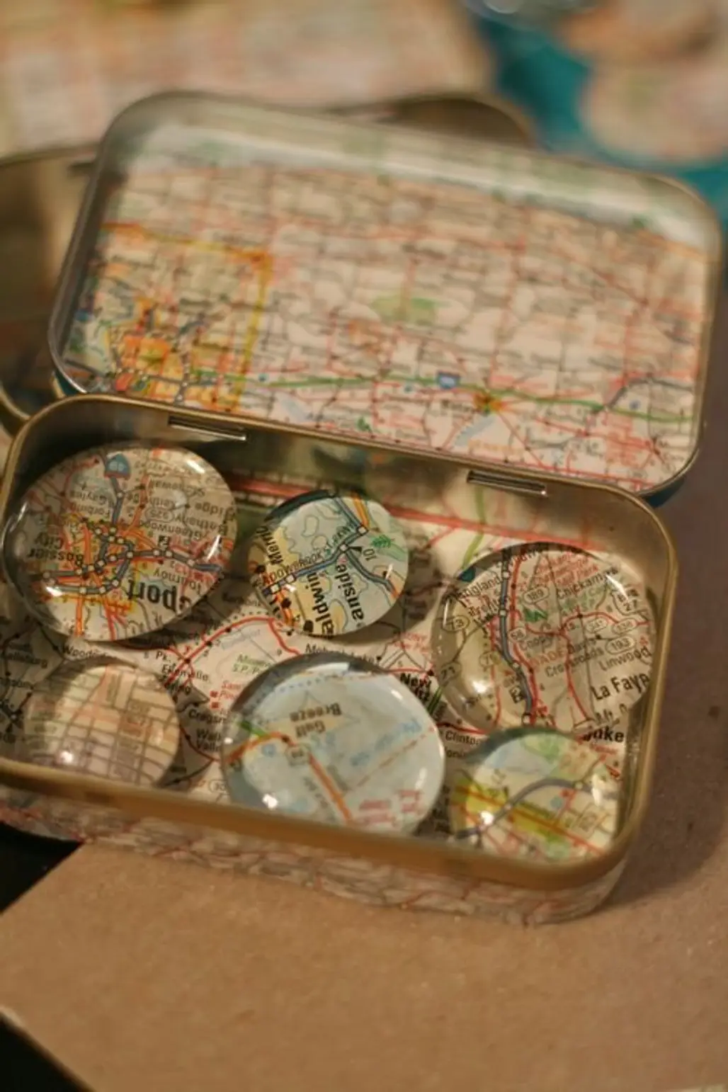 Map Magnets in a Mapped Altoid Tin