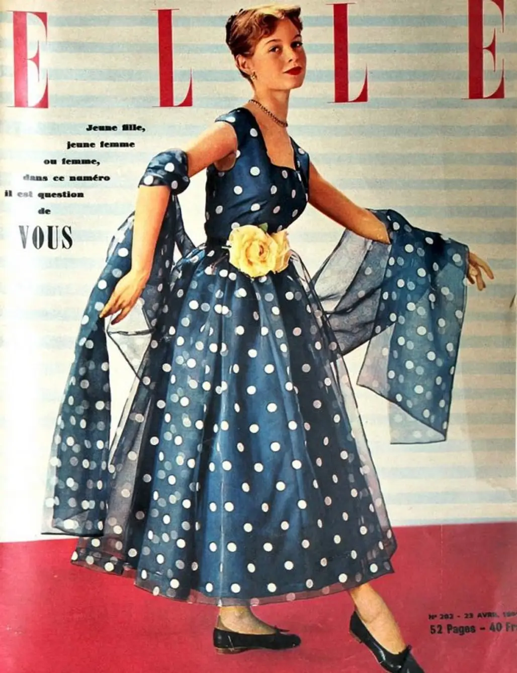 Elle, April 1951