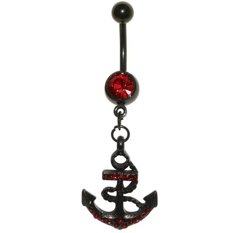 Red and Black Anchor
