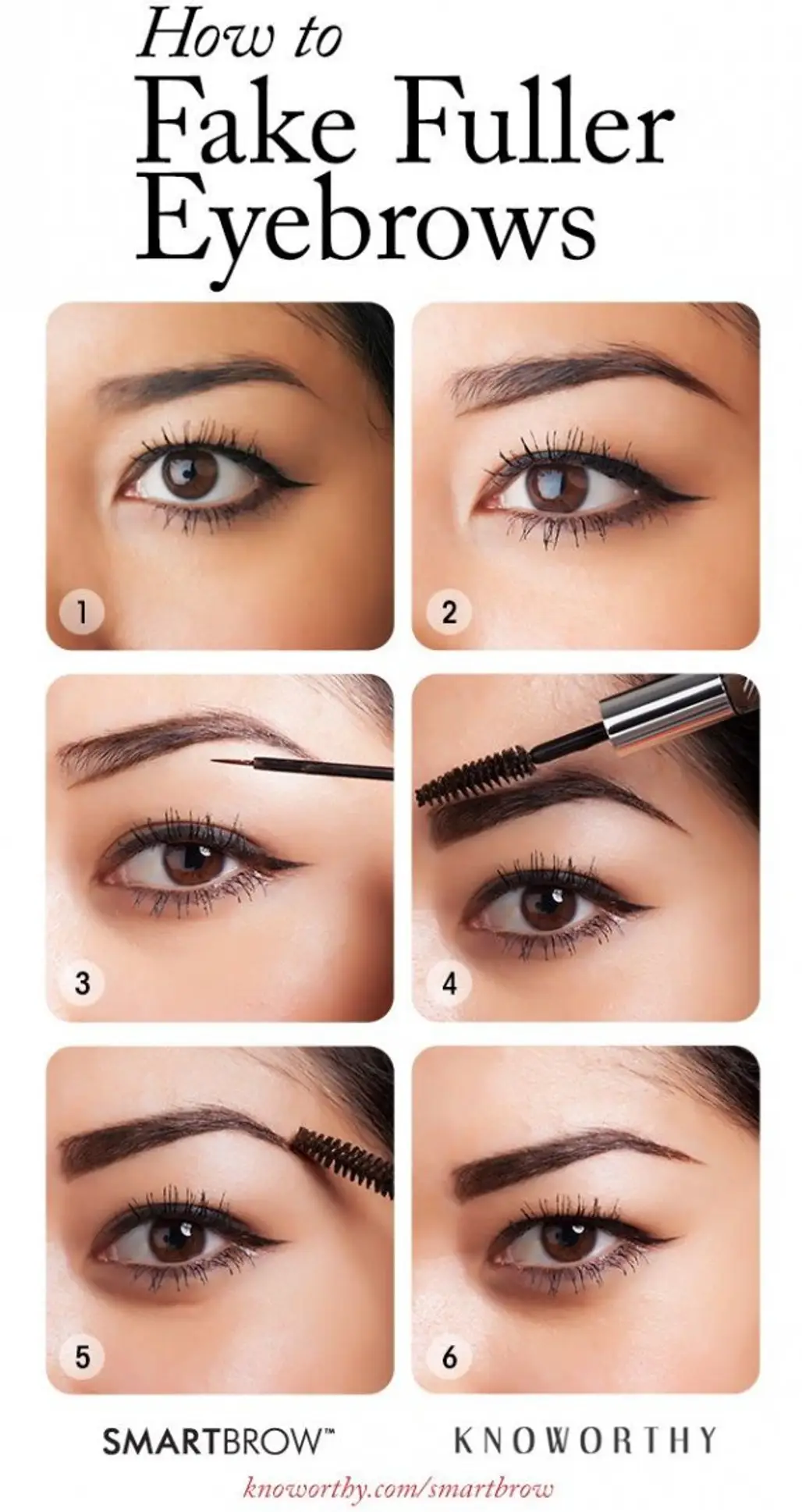 How to Fake Fuller Eyebrows in 6 Easy Steps