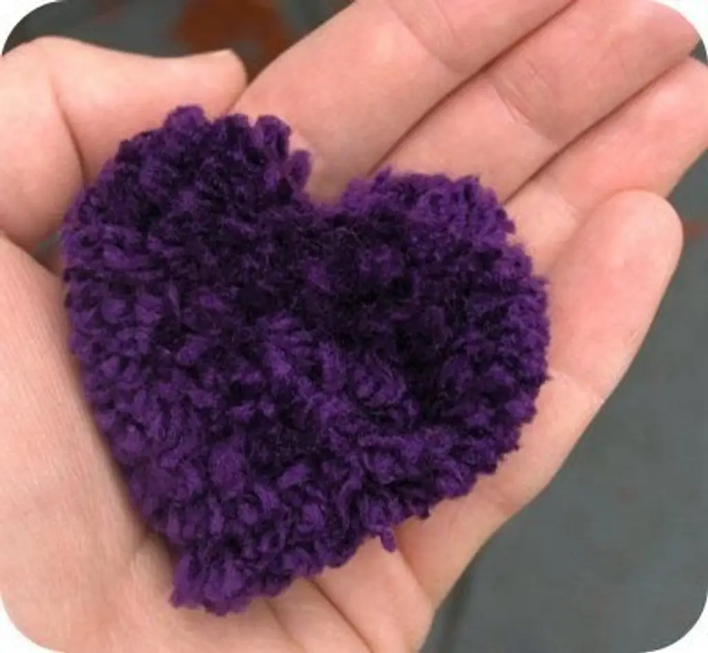 Heart-shaped Pom Pom