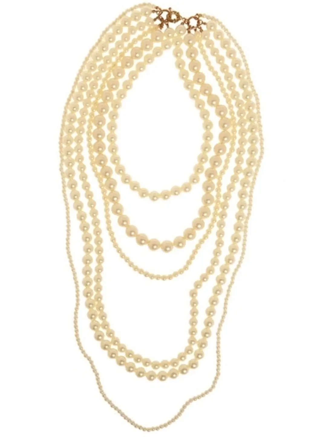 Modcloth Pearl Glam Necklace