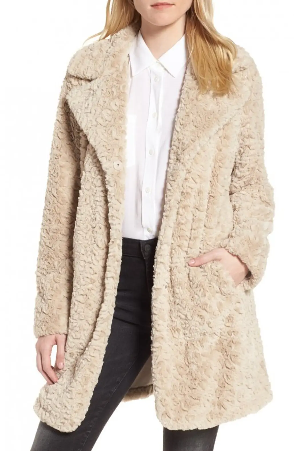fur clothing, coat, fur, woolen, beige,