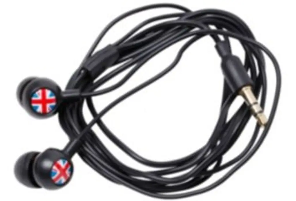 Union Jack Earbuds