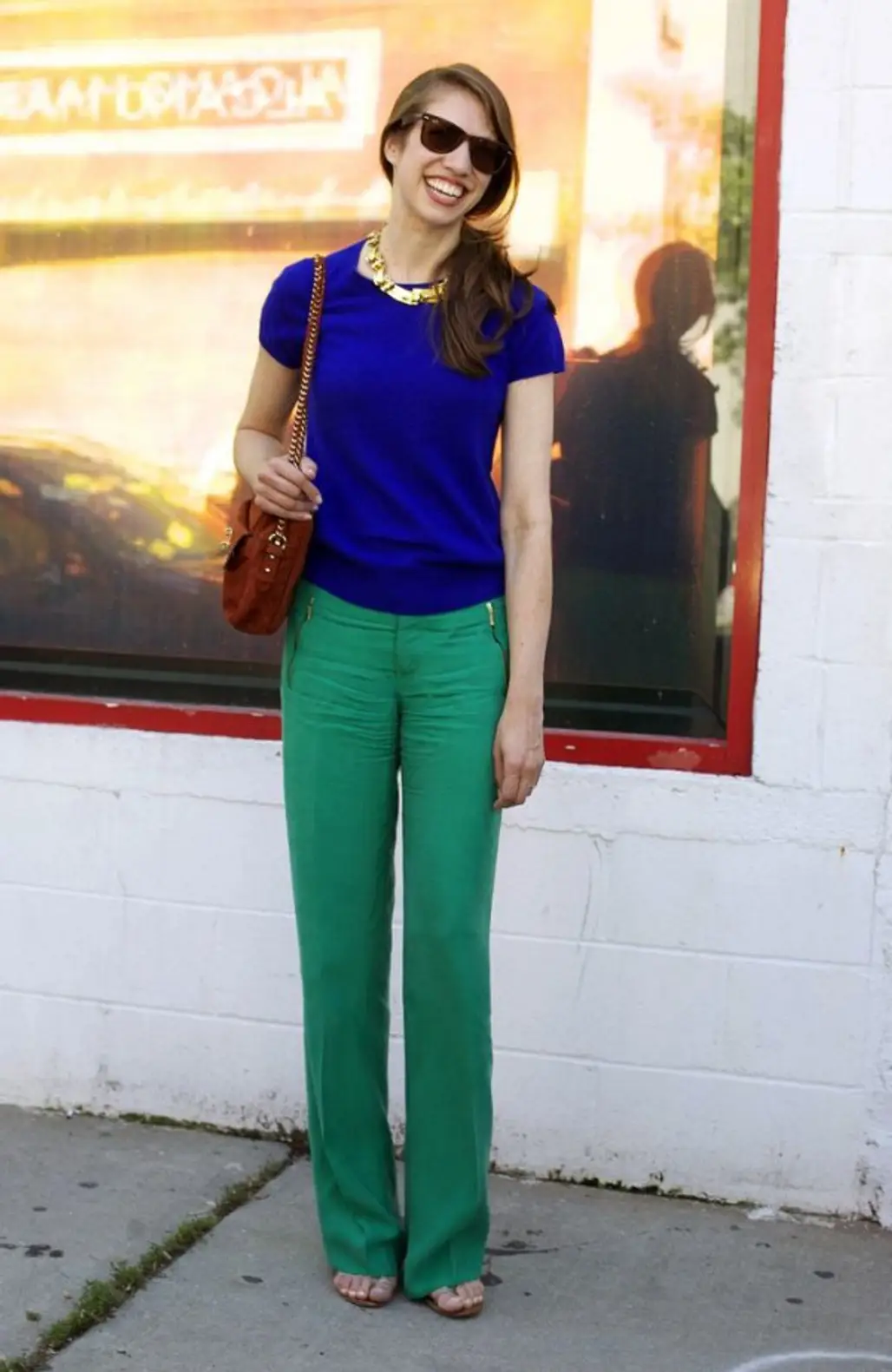 color, clothing, green, jeans, spring,