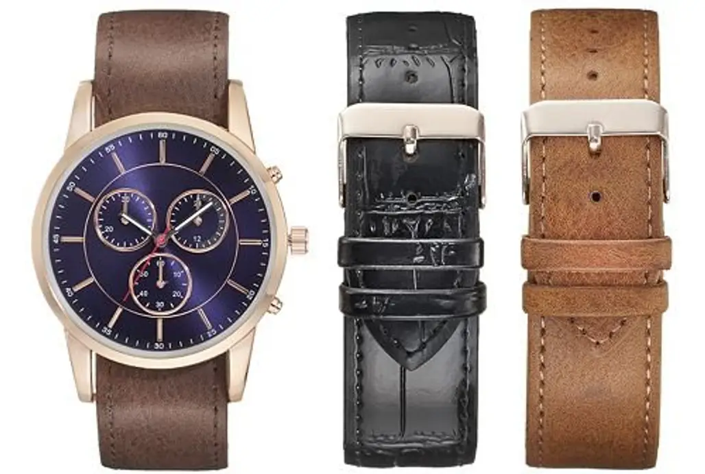 watch, watch strap, brown, watch accessory, strap,