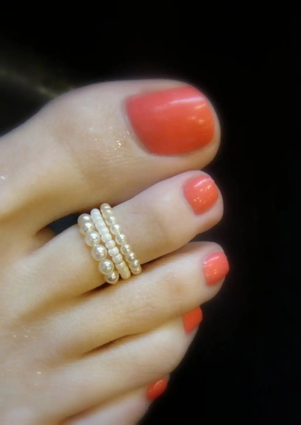 Pearl Toe Ring