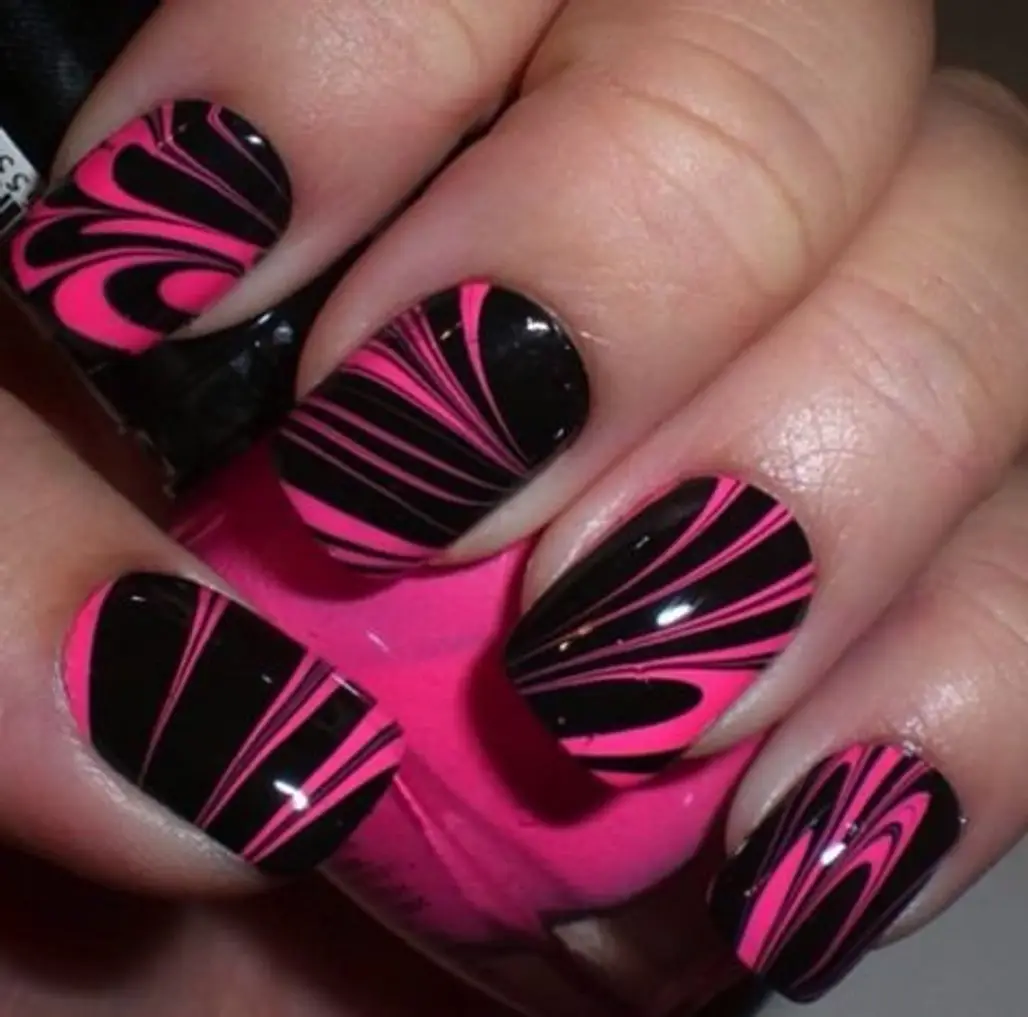 Pink and Black