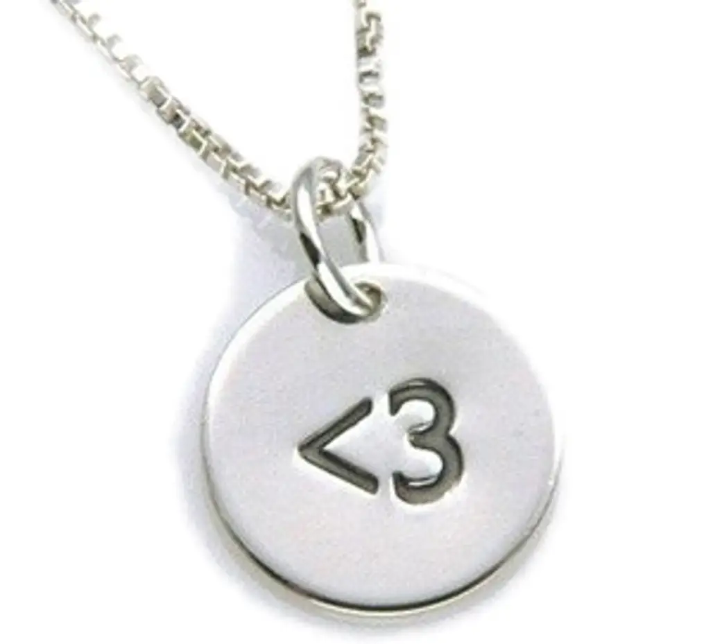 <3 Heart Necklace