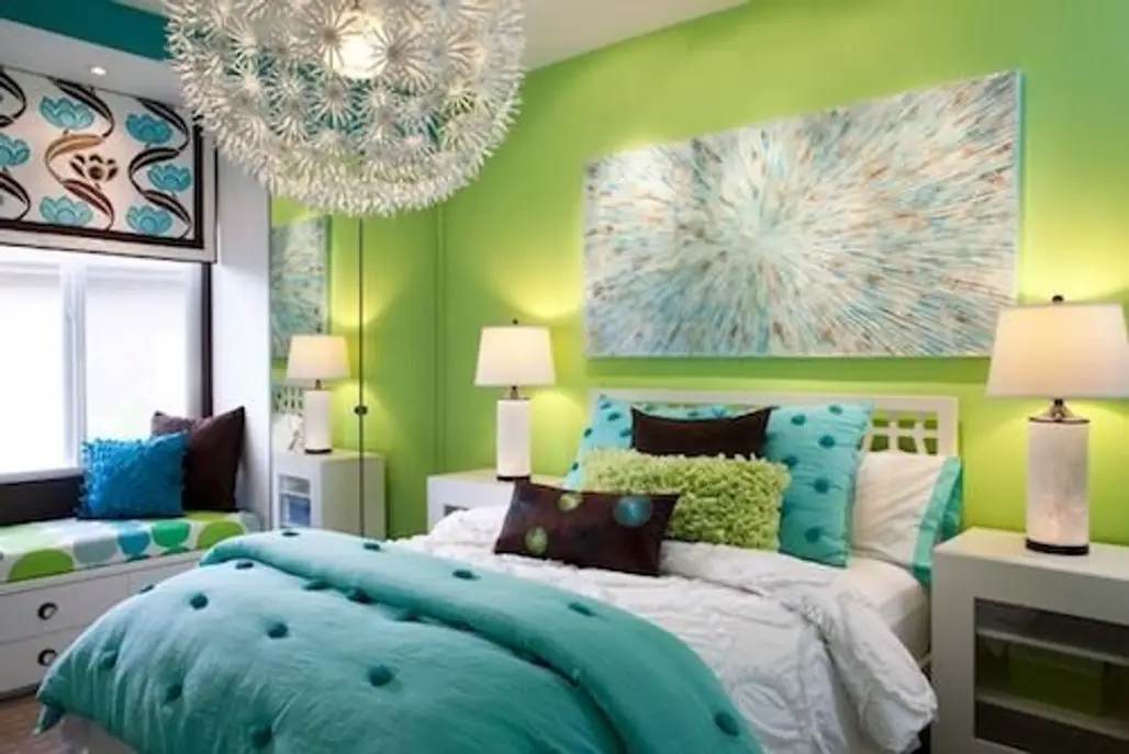 room,green,bedroom,living room,interior design,