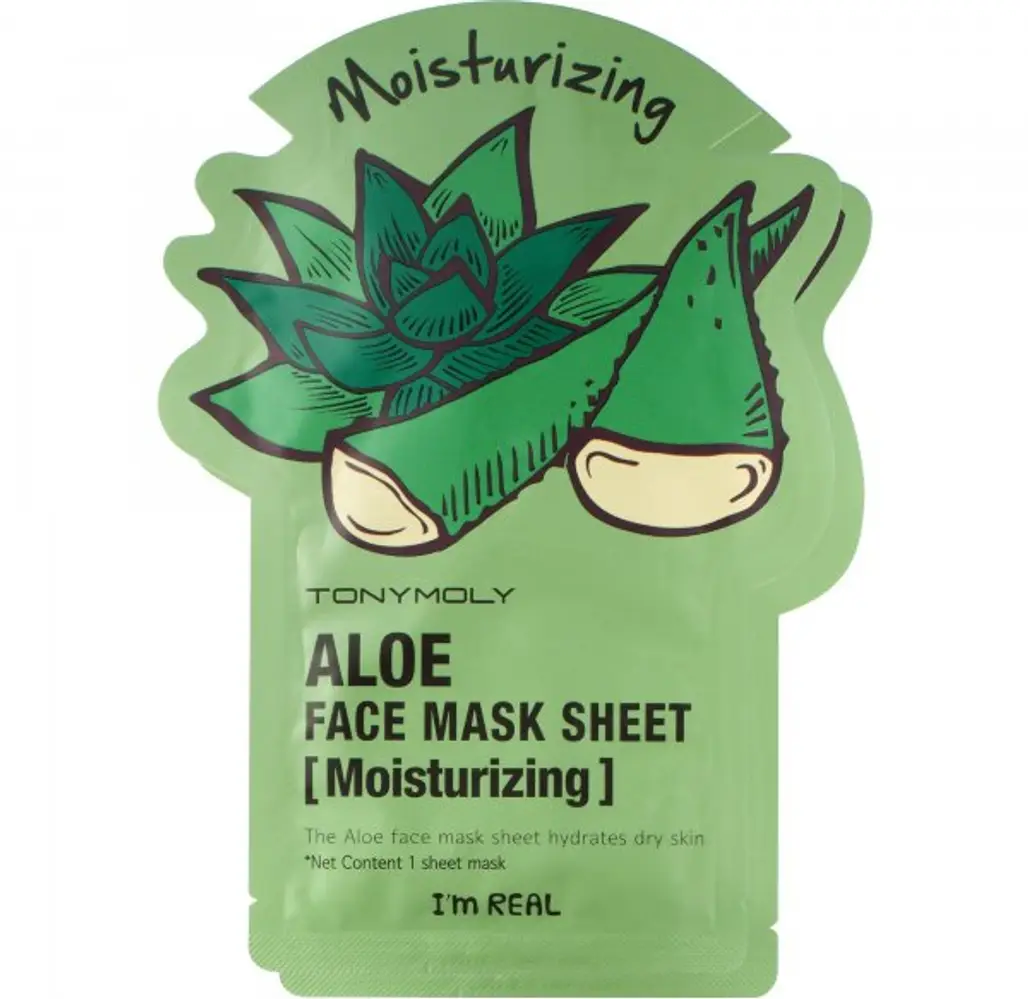 Tony Moly I'm Real - Aloe Face Mask Sheet