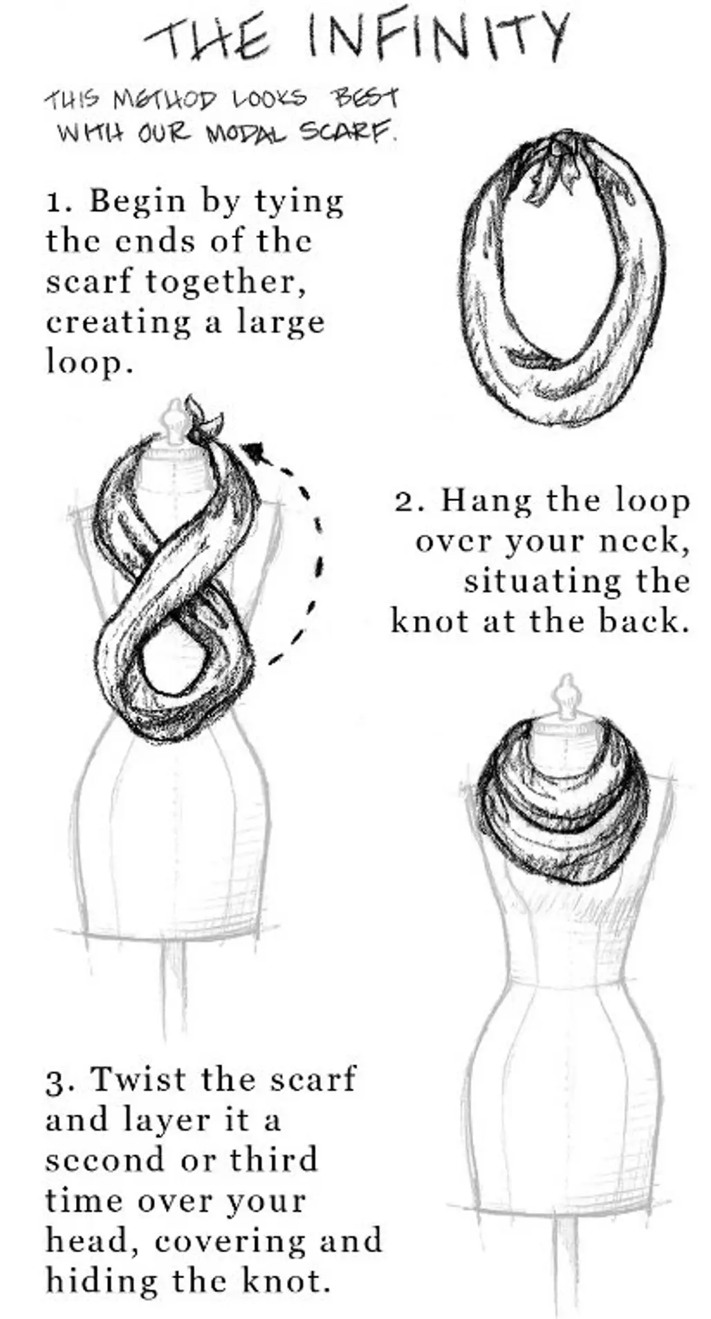 Make Your Own Infinity Scarf
