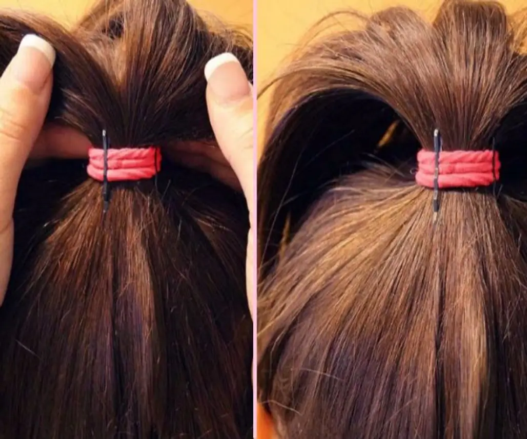 Make Your Ponytail Pop with Just Two Bobby Pins