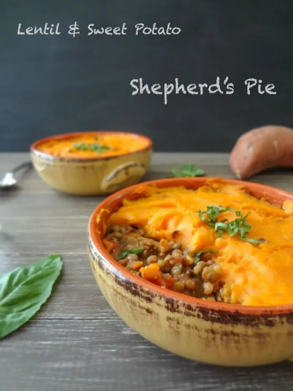 Lentil and Sweet Potato Shepherd’s Pie