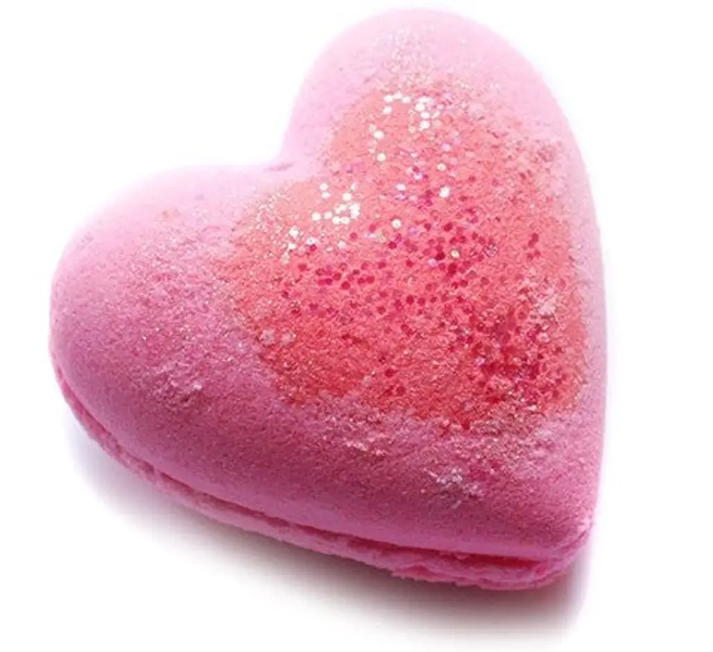 Valentine's Day Lick Me Allover Heart Bath Bomb
