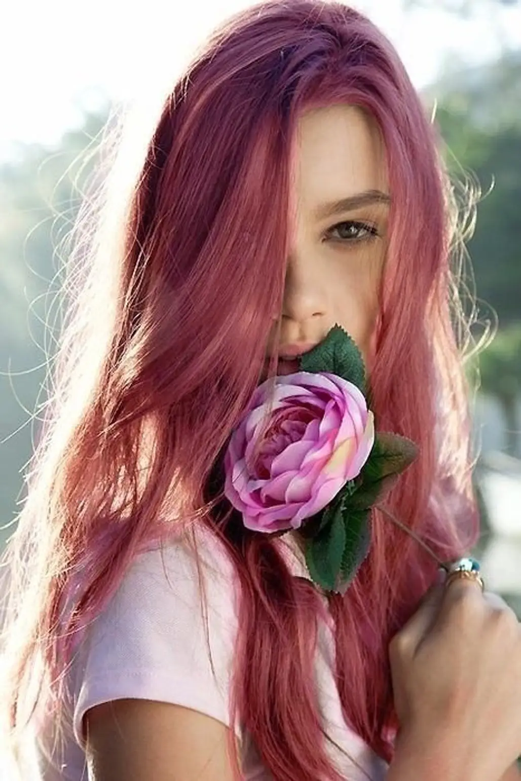 hair,human hair color,color,pink,face,