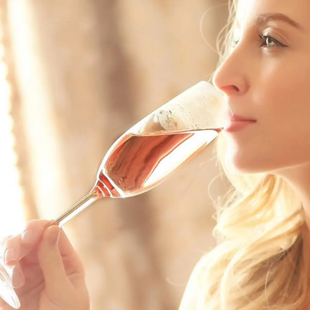 Drink Wine from a Flute Instead of a Goblet