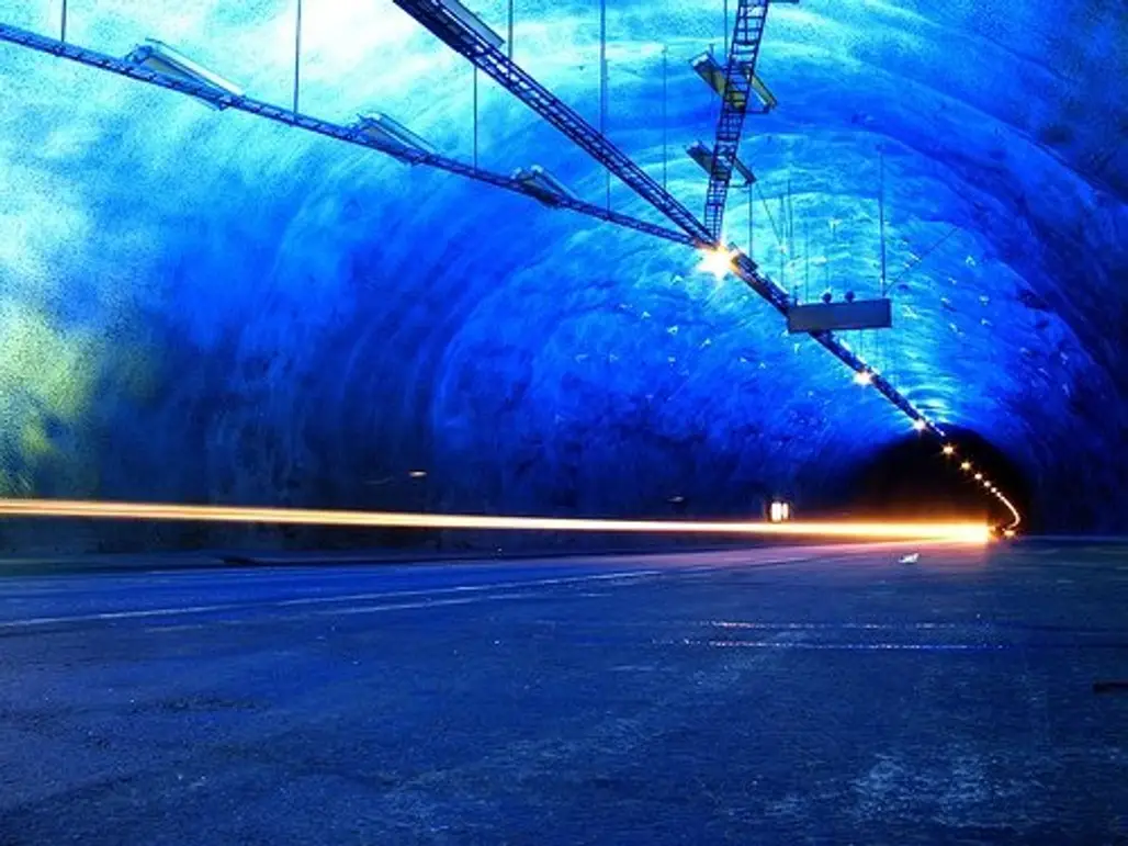 The Longest Road Tunnel is Located in Norway