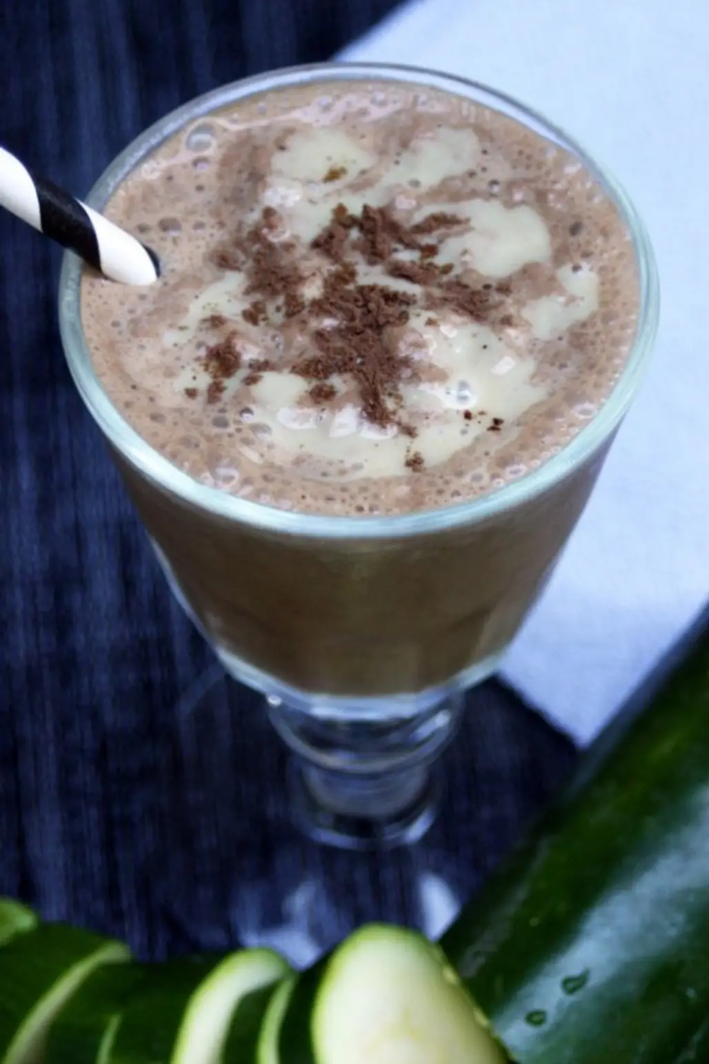 Creamy and Craveable Cacao Zucchini Smoothie