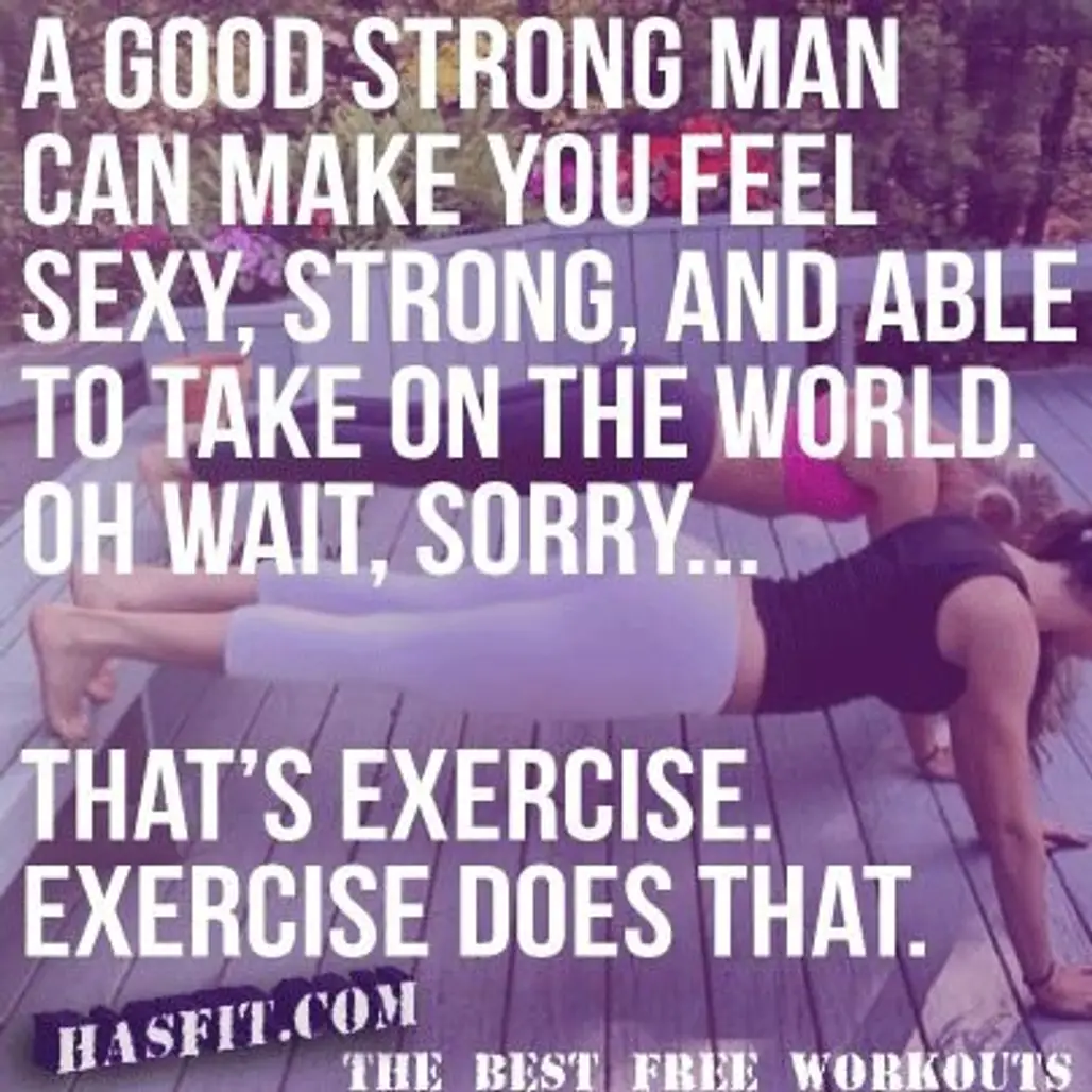 A Good Man Vs. Exercise