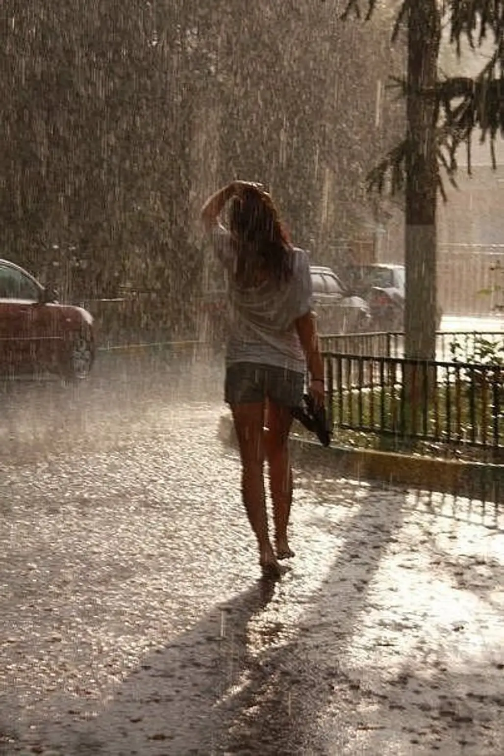 Nothing like Walking in the Rain