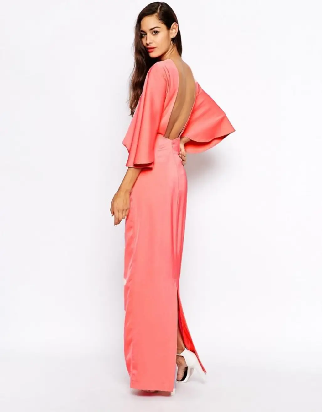 AQ AQ Sieber Kimono Sleeve Maxi Dress