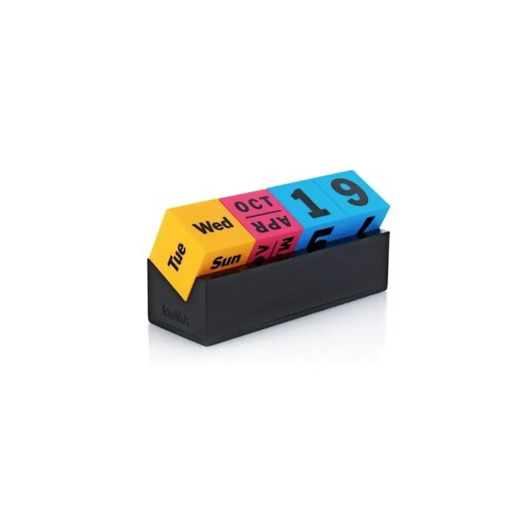 MoMA Perpetual Calendar, Cubes
