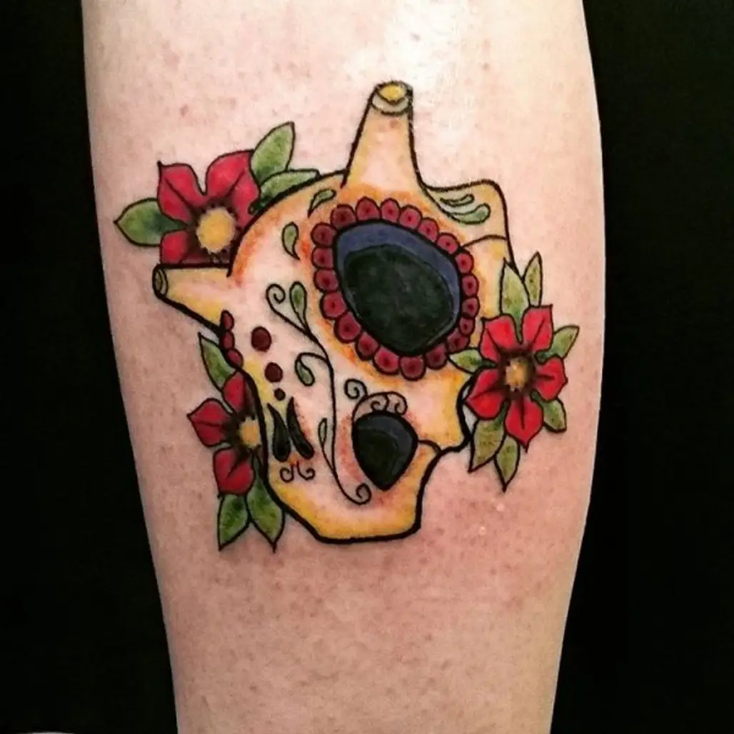 tattoo, flower, tattoo artist, arm, thigh,