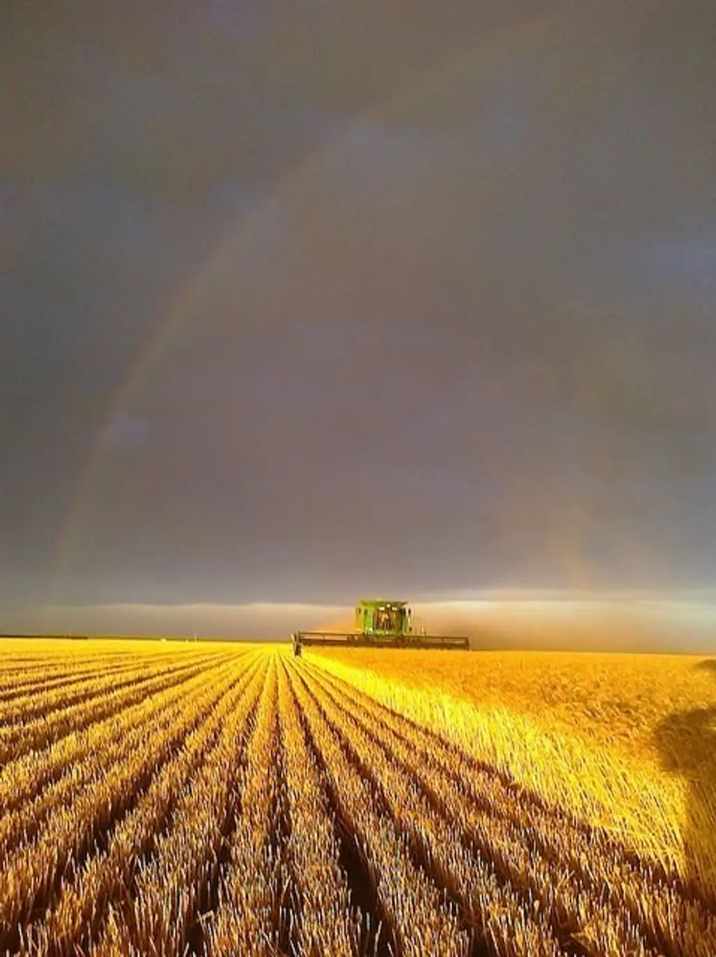 "Harvest Rainbow" Garden City, Kansas