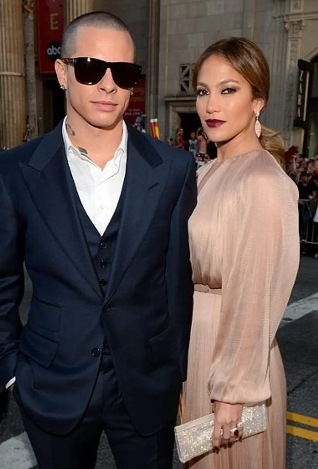 Casper Smart and Jennifer Lopez