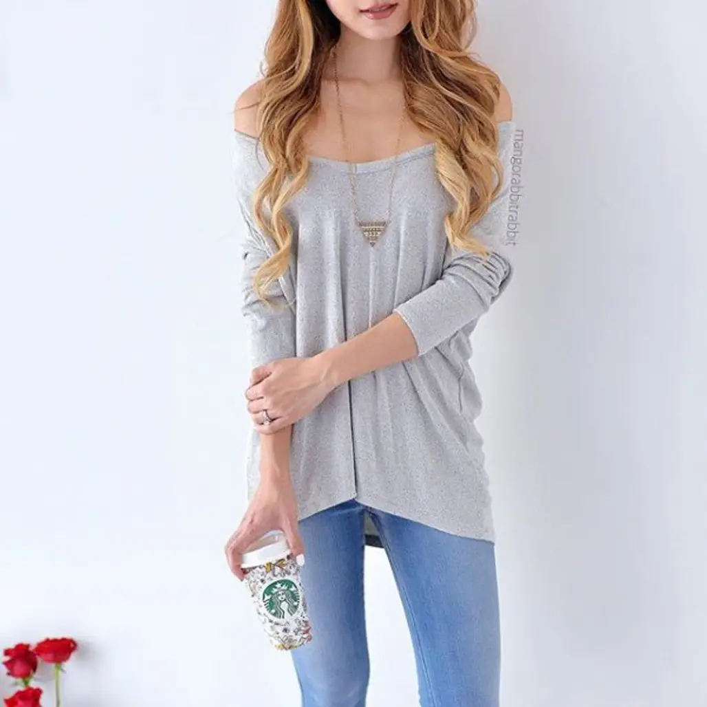 clothing, jeans, sleeve, t shirt, lilac,