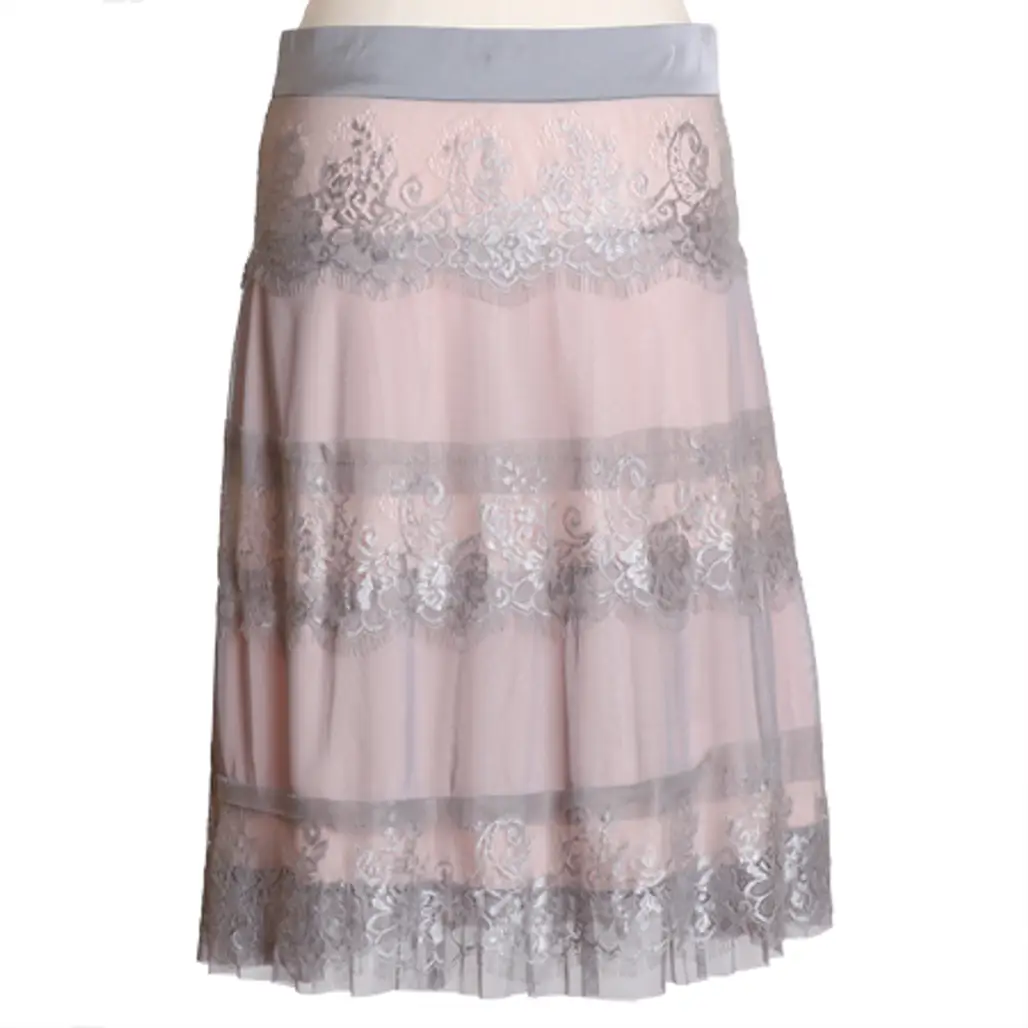 A Touch of Vintage Lace Skirt