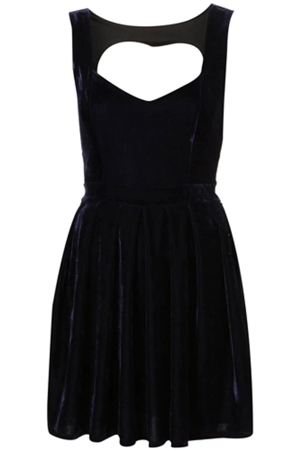 Dress up by Topshop Heart Backed Dress