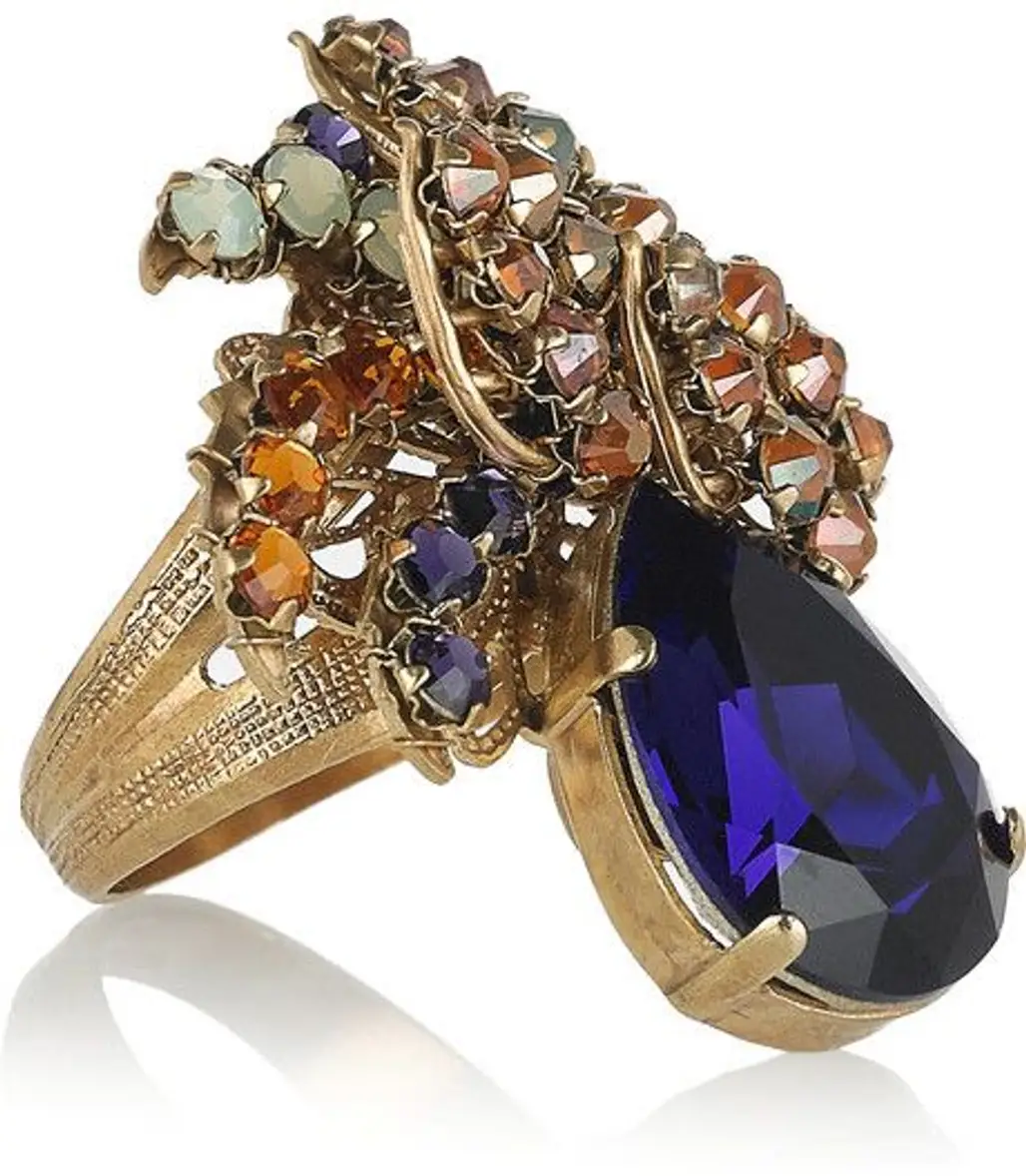 Bijoux Heart Swarovski Crystal Ring