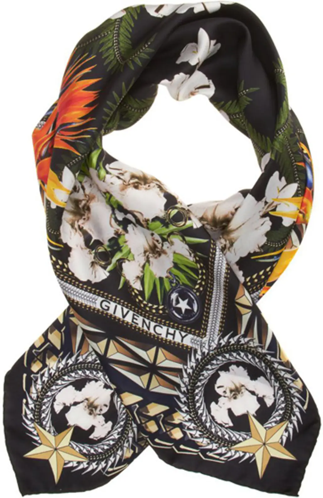 Givenchy Flower Scarf