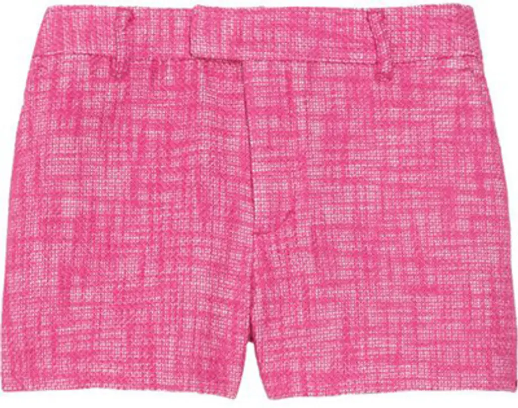Juicy Couture Woven Cotton and Linen Blend Shorts