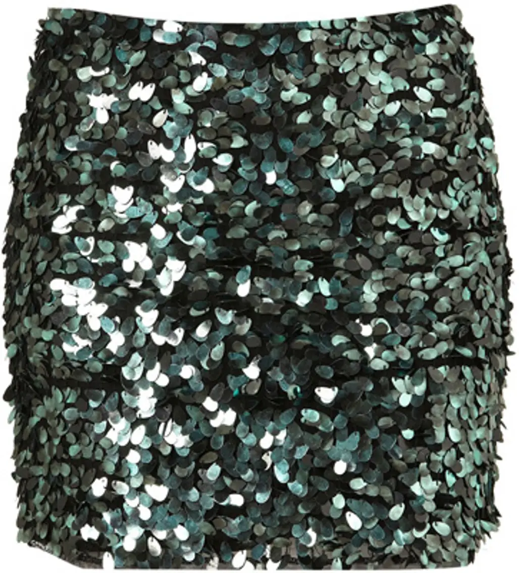 . Topshop Premium Sequin Pelmet Skirt