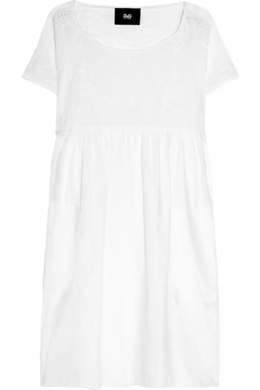 D&G Embroidered Cotton Dress