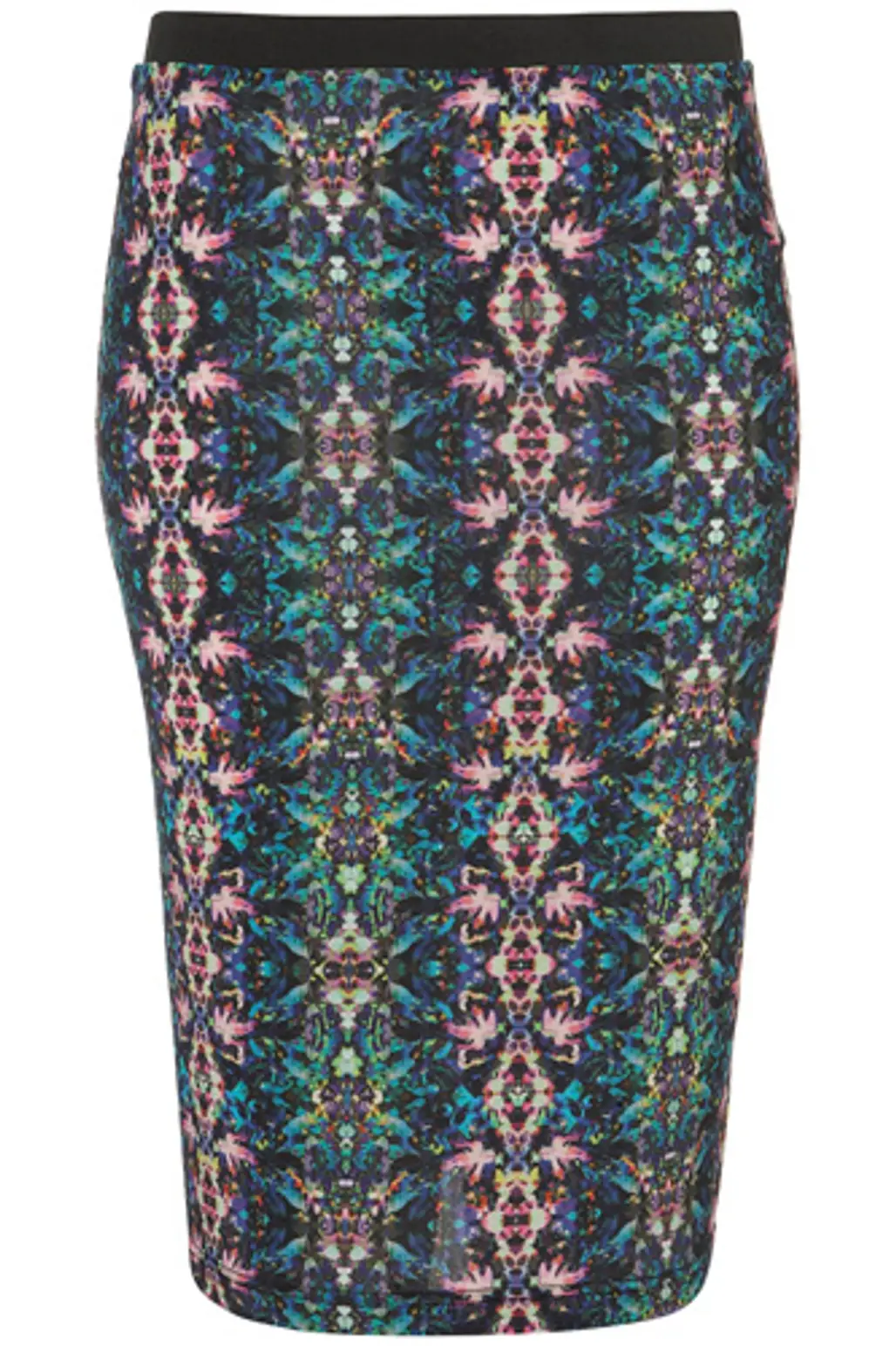 Topshop Kaleidoscope Print Pencil Skirt