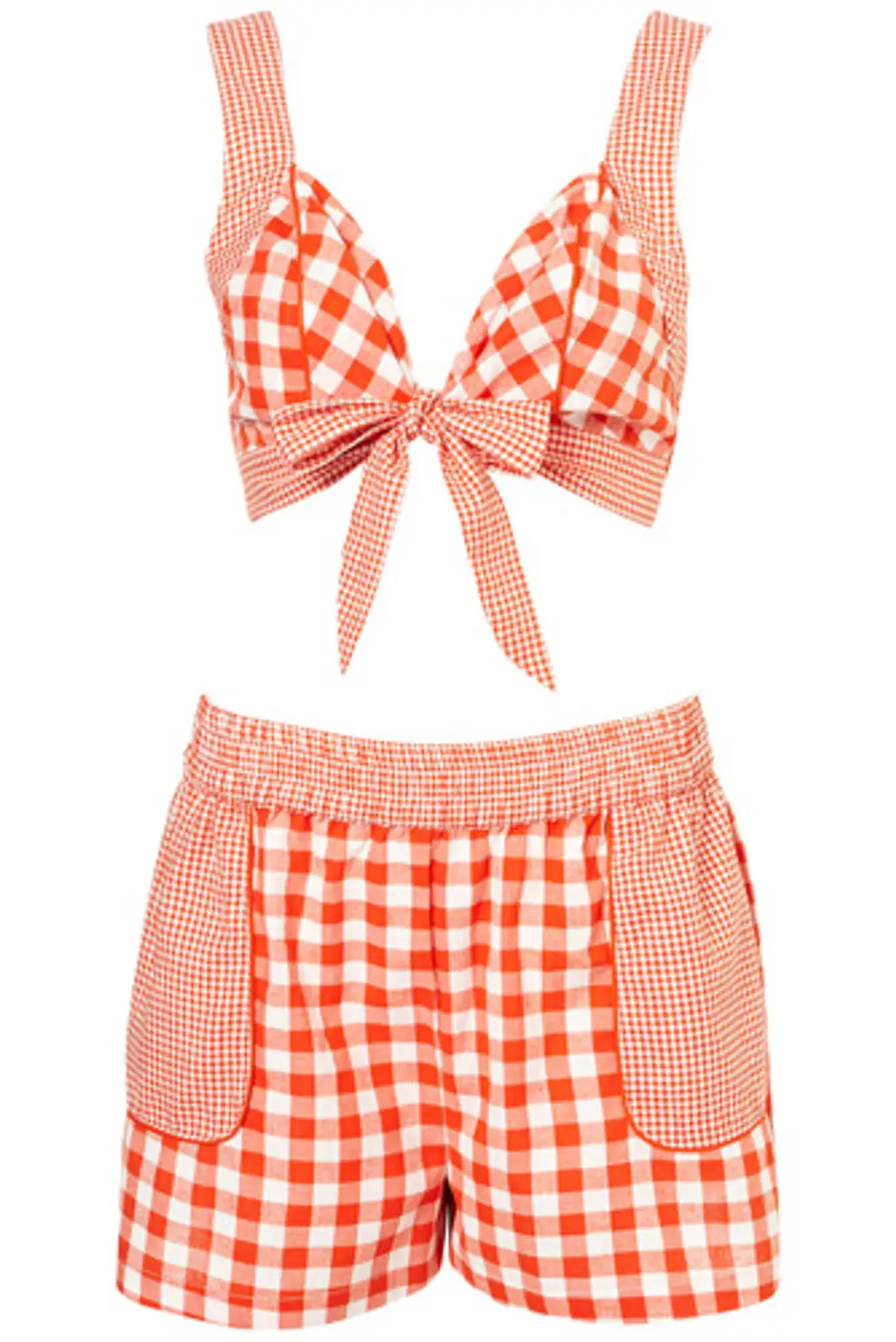 Gingham Co-Ord Cover up